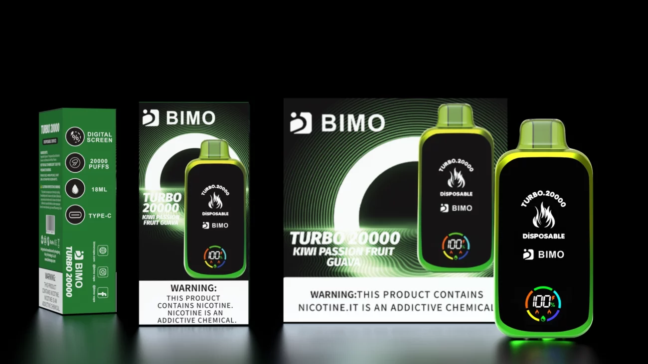 BIMO Turbo 20000 Puffs Rechargeable Disposable Vape Pen