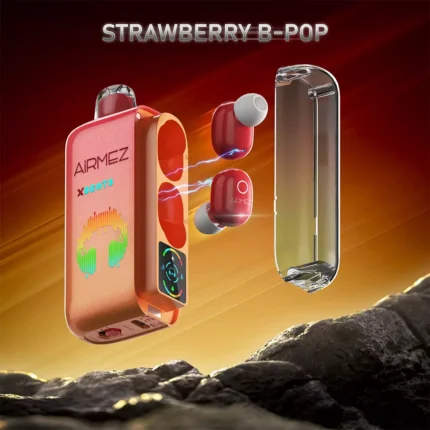 AIRMEZ XBEATS 40000 - Strawberry B-Pop